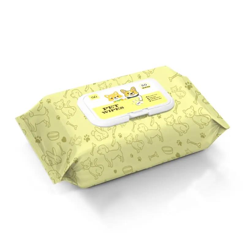 https://www.micklernonنسج.com/biodegradable-bamboo-material-large-sheet-size-oem-gentle-cleaning-dog-wet-pet-wipes-product/