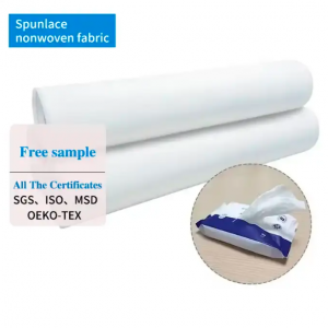 Cheap price Biodegradable Spunlace Nonwoven Fabric for wet wipes