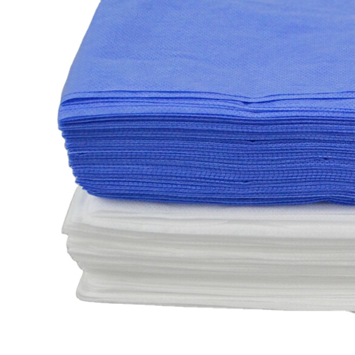 Ụlọ nkwari akụ Medical Ngwaahịa Home Textile Polypropylene Nonwoven Fabric Bed Sheet Set5
