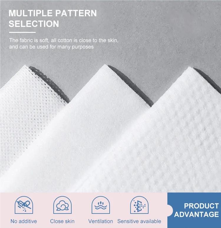 Cuộn vải không dệt Spunlace 40gsm thân thiện với da cho khăn ướt 3